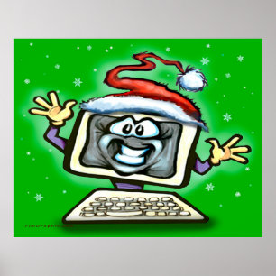Affiche Noël virtuel