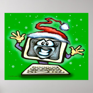 Affiche Noël virtuel
