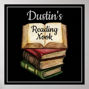 Affiche Noeud de lecture noir