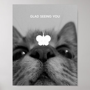 Affiche Noir&Blanc 17yro kitty