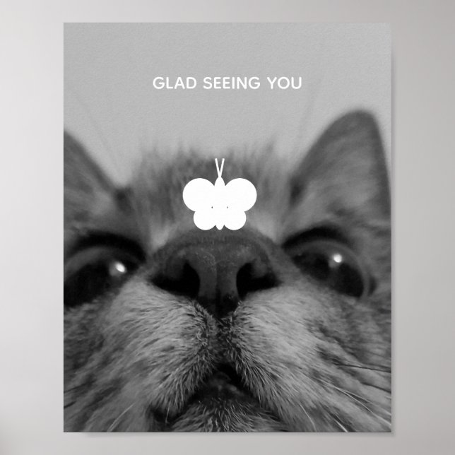 Affiche Noir&Blanc 17yro kitty (Devant)