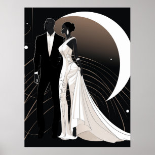AFFICHE NOIR ÉLÉGANCE #1