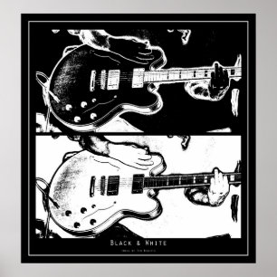 Affiche Noir et blanc