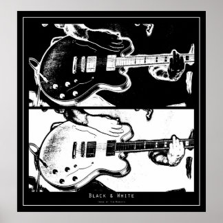 Affiche Noir et blanc