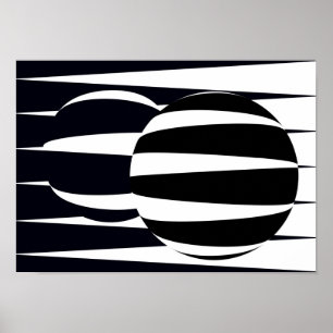 Affiche Noir et blanc