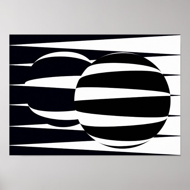 Affiche Noir et blanc (Devant)
