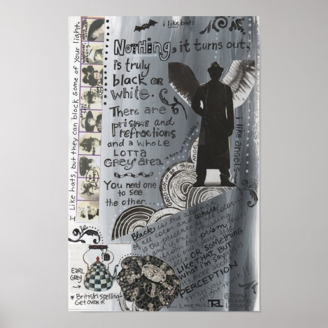 Affiche Noir et blanc (Devant)