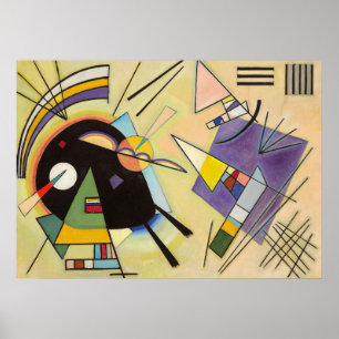 Affiche Noir et violet par Wassily Kandinsky