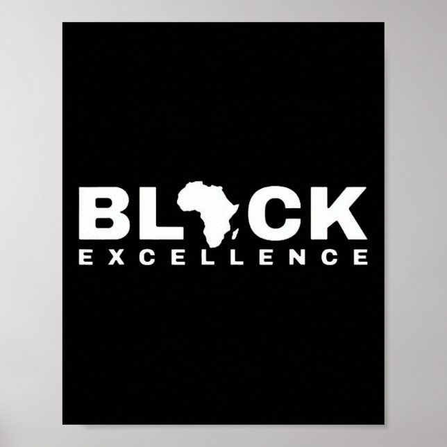 Affiche Noir Histoire Mois Sensibilisation Afro-Américain  (Devant)