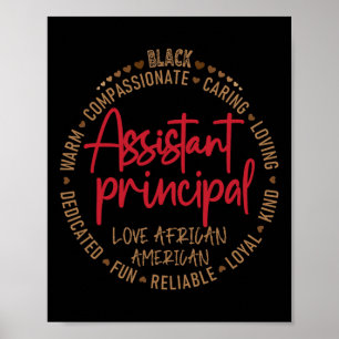 Affiche Noir Istant Principal Love Africain Américain