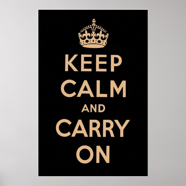 Affiche Noir vieilli (Devant)