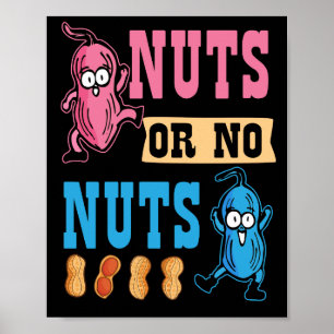 Affiche Noix ou pas de noix Bébé Genre Révélation