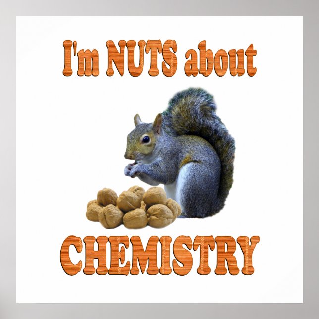 Affiche Noix sur la chimie (Devant)