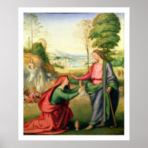 Affiche Noli me Tangere, c.1508 (huile sur toile)