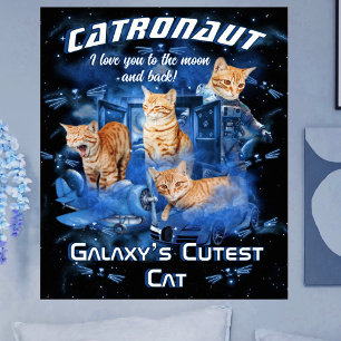Affiche Nom de compagnie rétro moderne pour animal de comp