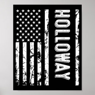 Affiche Nom de famille Holloway Nom de famille drôle Équip