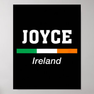 Affiche Nom de famille irlandais Joyce Saint Patrick Irlan