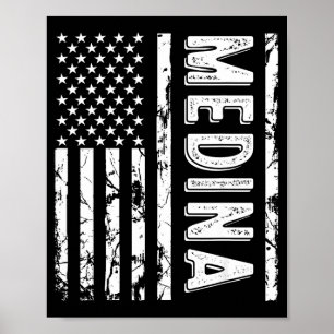 Affiche Nom de famille Medina Nom de famille drôle Équipe