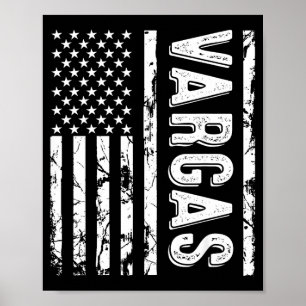 Affiche Nom de famille Vargas Nom de famille drôle Équipe