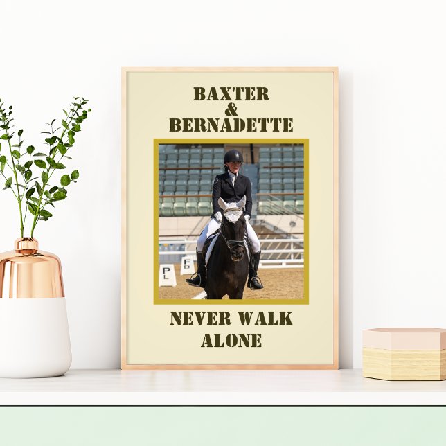 Affiche Nom de la photo Propriétaire du cheval Louveur (Créateur téléchargé)