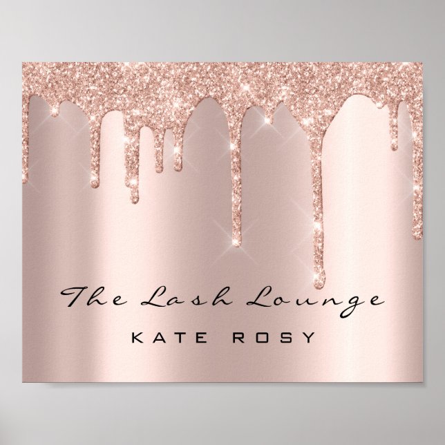 Affiche Nom de l'étincelle Maquillage Artiste Beauté Studi (Devant)