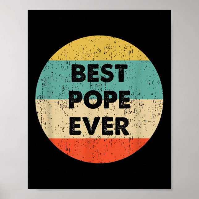Affiche Nom du pape  (Devant)