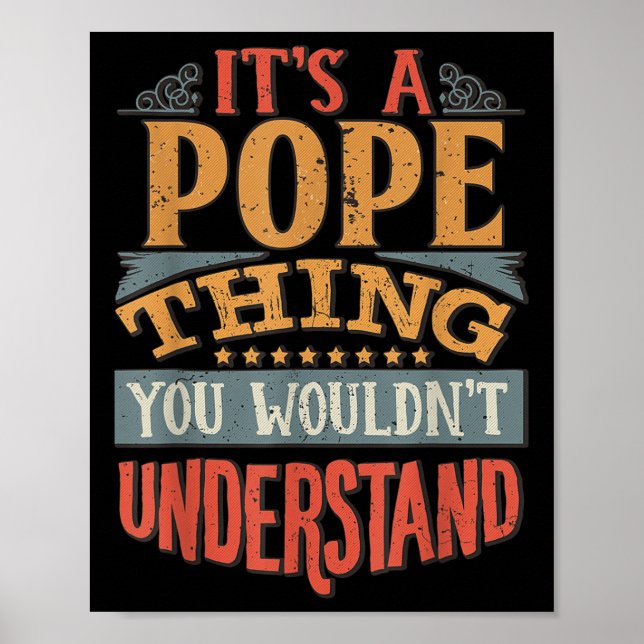 Affiche Nom du pape _2  (Devant)