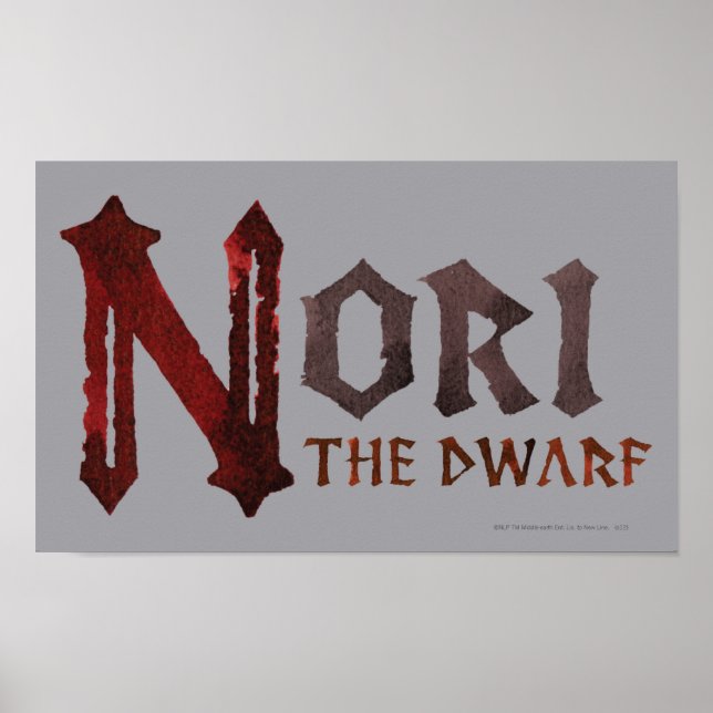 Affiche Nom Nori (Devant)