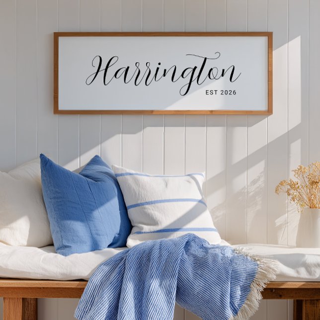 Affiche Nom personnalisé Imprimer Nouveau Domicile Proprié (Créateur téléchargé)