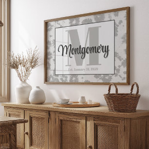 Affiche Nom personnalisé Mur Art Imprimer Est Cadeau Maria