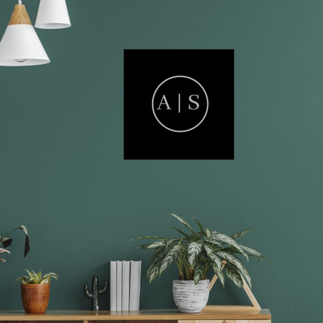 Affiche Nom personnel personnalisable (Salon 1)