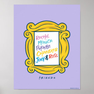 Affiche Noms de FRIENDS™ dans Peephole