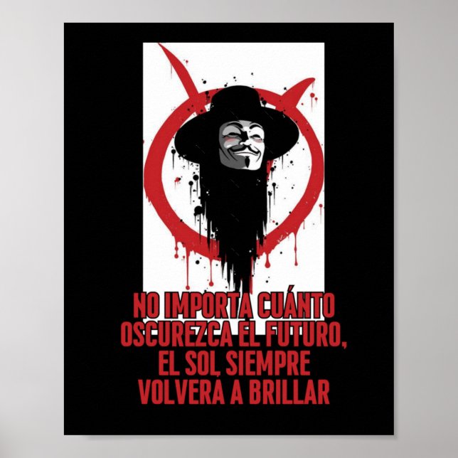 Affiche Non À Quel Point L'Avenir Devient Sombre (Devant)