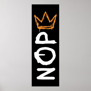 Affiche Non pas de rois Amérique Démocratie Anti-Trump I