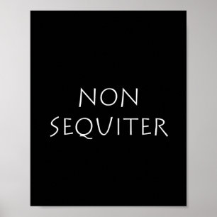 Affiche Non séqueur