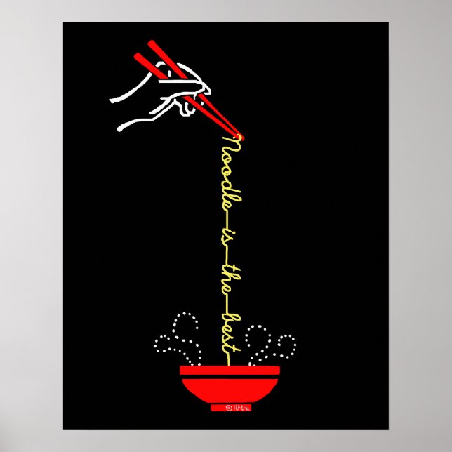 Affiche Noodle (Devant)