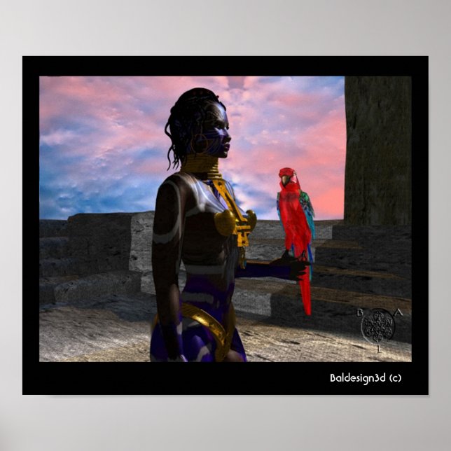 AFFICHE NORA CYBER WARRIOR (Devant)