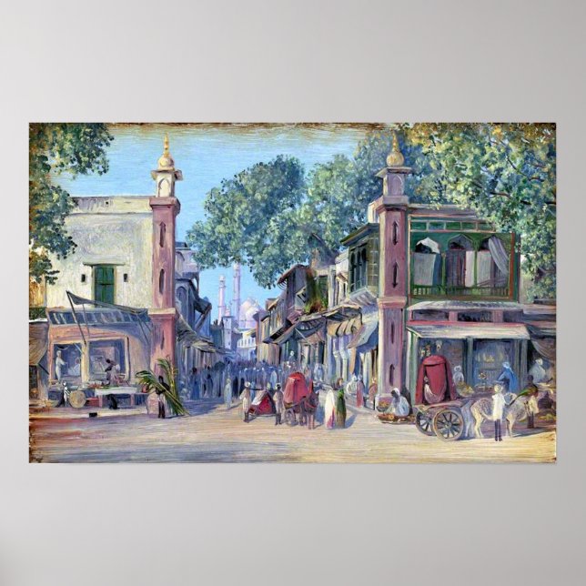 Affiche Nord - La Rue Du Sang, Delhi, 1880 (Devant)