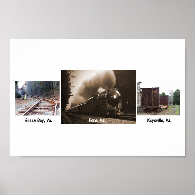 Affiche Norfolk et Western 611-L'Esprit de Roanoke (Devant)