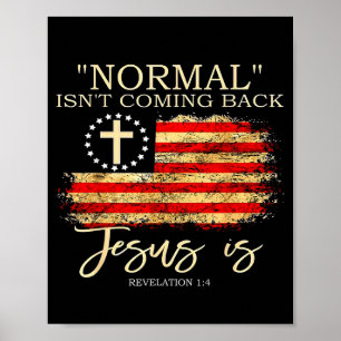 Affiche Normal ne revient pas Jésus est Révélation