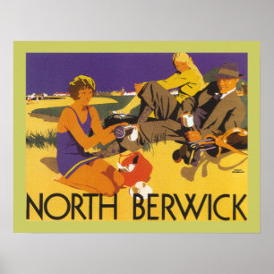 Affiche North Berwick (canvas)