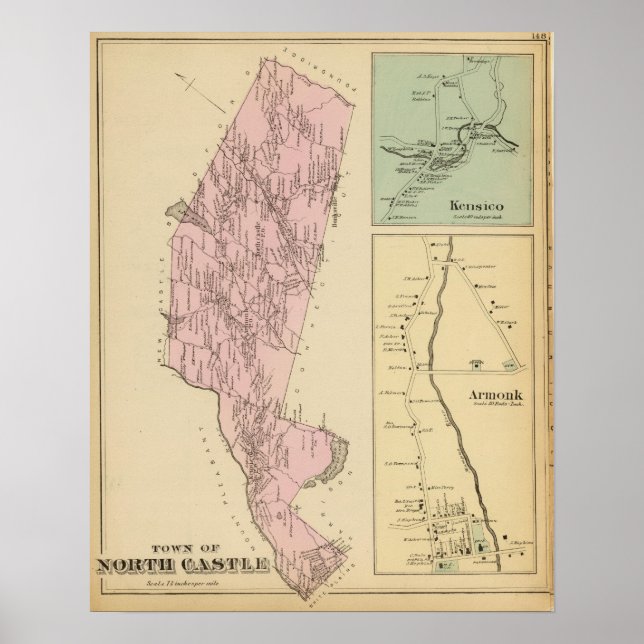 Affiche North Castle, New York (Devant)