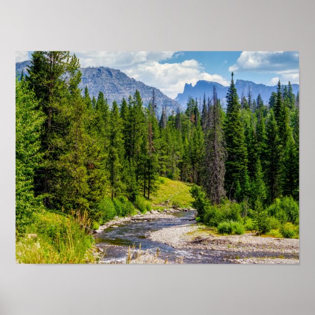 Affiche North Fork Shoshone River (Devant)