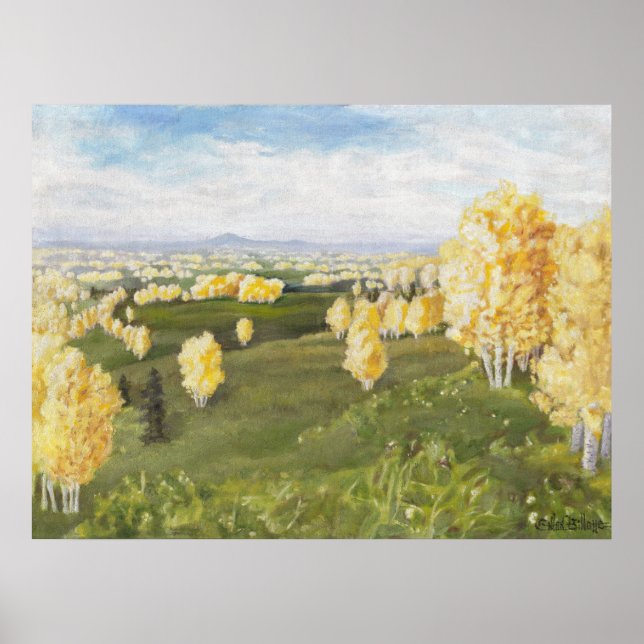 Affiche Northern Hills of Aspen : Imprimer (Devant)