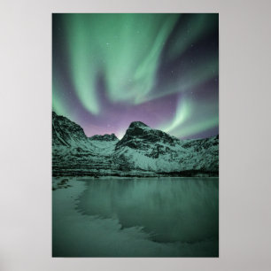 Affiche Northern Lights Nature Photo