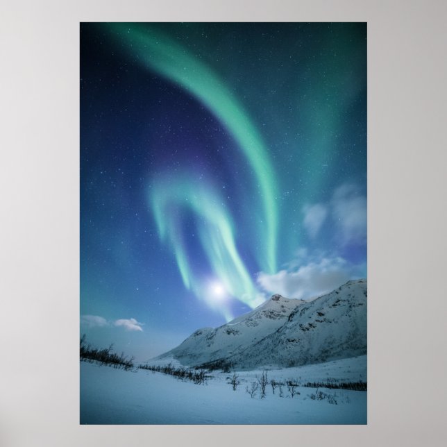 Affiche Northern Lights Norway (Devant)