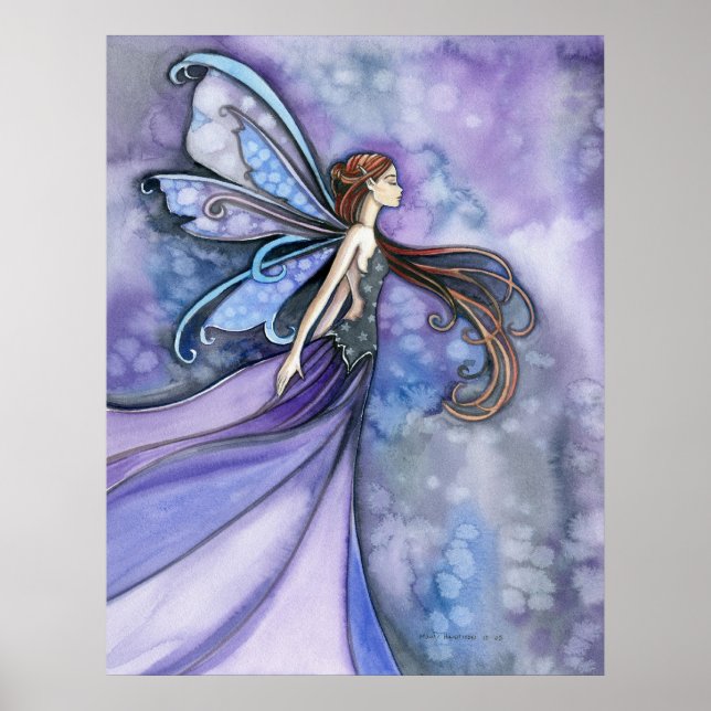 Affiche Northern Wind Fairy par Molly Harrison (Devant)