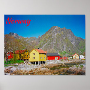 Affiche Norvège