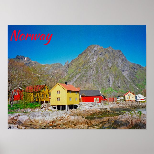 Affiche Norvège (Devant)