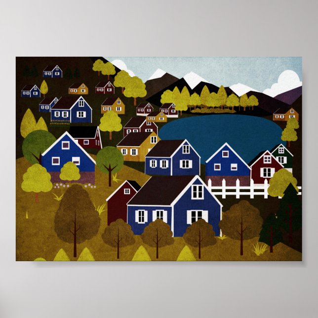 Affiche Norvège (Devant)